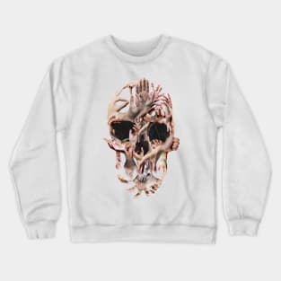 Handmade Skull Crewneck Sweatshirt